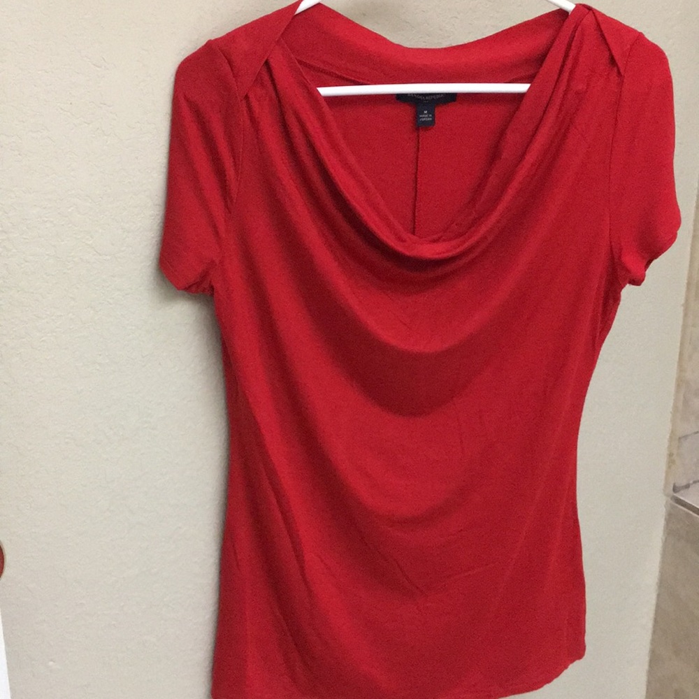 Red banana republic blouse
